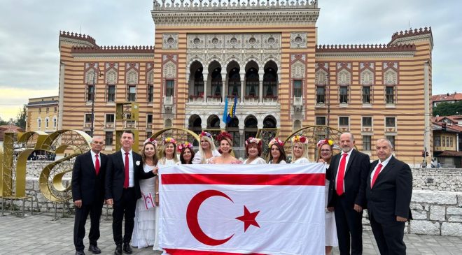 Bahar Esintileri Sanat Derneği Korosu, Saraybosna’da konser verdi