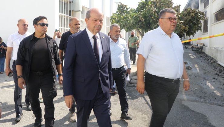 Tatar, Gümrük ve Rüsumat Dairesi’ne ait antrepodaki yangınla ilgili bilgi aldı