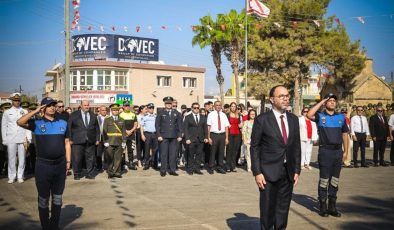 30 Ağustos Zafer Bayramı İskele’de de törenlerle kutlandı