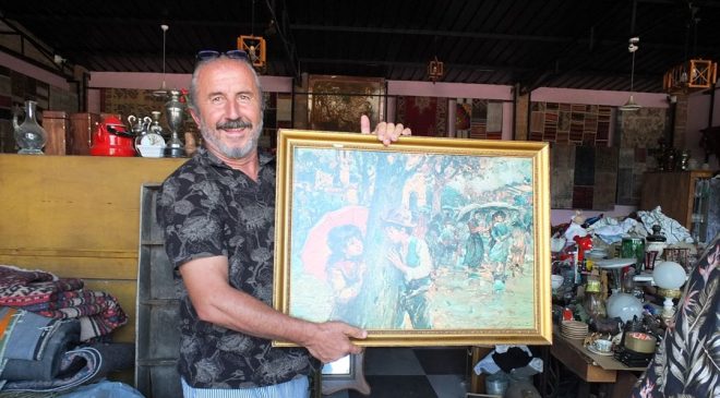 Oğlak çobanıydı, antikacı oldu