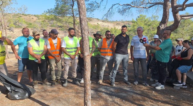 Kalkanlı Piknik Alanı’nda çevre etkinliği düzenlendi