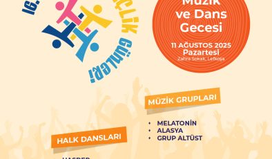 16.Lefkoşa Günleri kapsamında pazartesi akşamı Zahra Sokak’ta müzik ve dans gecesi düzenlenecek