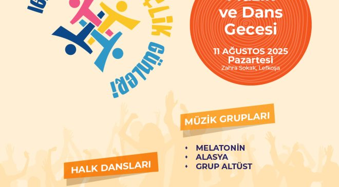 16.Lefkoşa Günleri kapsamında pazartesi akşamı Zahra Sokak’ta müzik ve dans gecesi düzenlenecek