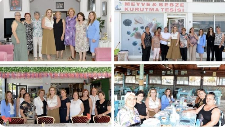 Cumhurbaşkanı  Tatar’ın eşi Sibel Tatar, Güzelyurt ve Lefke’deki kadın örgütlerini ziyaret etti