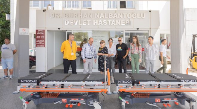 Merit’ten, hastaneye sedye bağışı