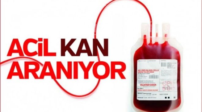 ACİL KAN İHTİYACI !!