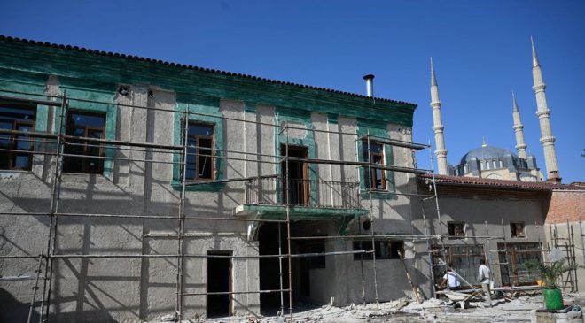 Havlucular Hanı ve Mezit Bey Hamamı’nda restorasyon çalışmaları sürüyor – Son Dakika Yaşam Haberleri
