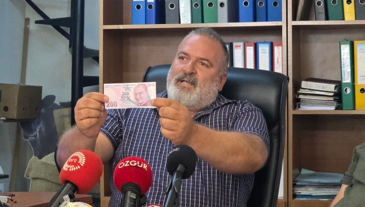 “Üreticiler dilenci durumuna düşürüldü”