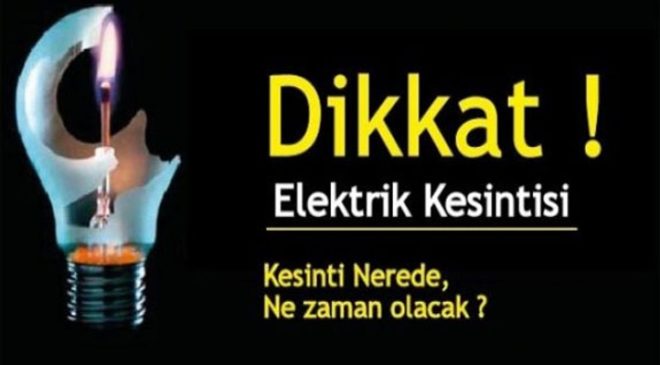 Arkın Hotel, Noyanlar sitesi 19 ve Noyköm sitesine yarın 4 saat elektrik verilemeyecek