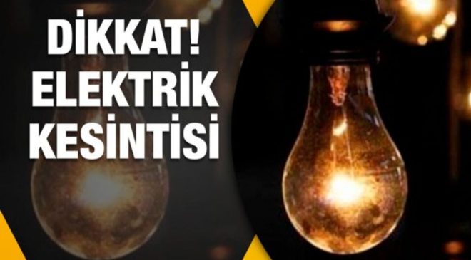 Yarın Girne’de 2 saatlik elektrik kesintisi yapılacak