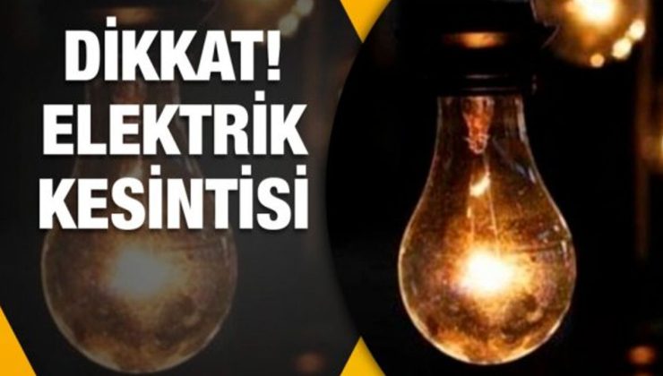 Yarın Girne’de 2 saatlik elektrik kesintisi yapılacak