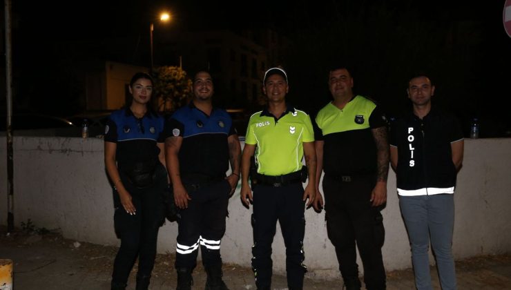 Polis ve zabıta ekipleri el ele