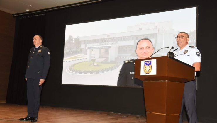 Polis Genel Müdürü Adalıer’e rütbesi takdim edildi