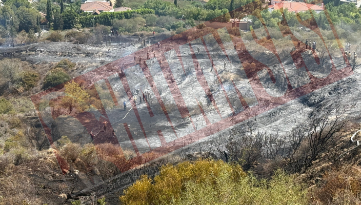 Ciklos’taki yangın kontrol altına alındı