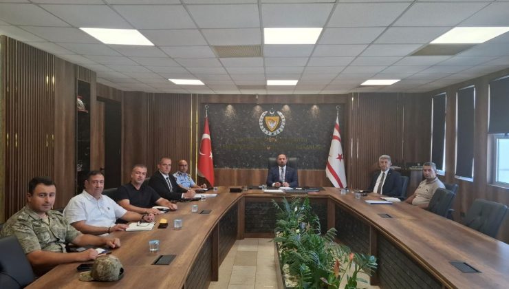Yangın tedbirleri konusunda genişletilmiş toplantı yapıldı