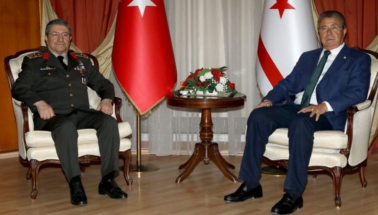 Başbakan Üstel, Türkiye Genelkurmay Başkanı Bayraktaroğlu’nu kabul etti