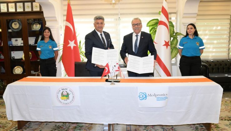 Sivil Savunma Teşkilatı Başkanlığı ile MEDPRONICS arasında işbirliği protokolü imzalandı