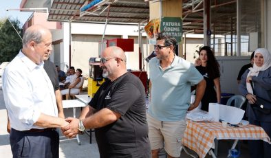 Cumhurbaşkanı Tatar, Şirinevler Gonnara Festivali’ni ziyaret etti