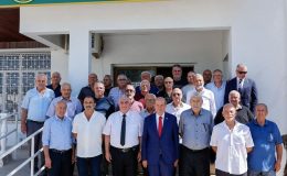 Cumhurbaşkanı Tatar, KKTC Emekli Polisler Derneği’ni ziyaret etti