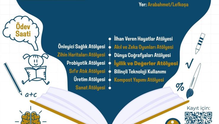 Lefkoşa’da 9-12 yaş grubuna yönelik “Gelişiyoruz Akademisi” başlıyor