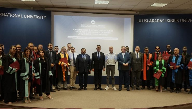 UKÜ’de Akademik Yükseltme ve Bilimsel Yayın Ödül Töreni düzenlendi