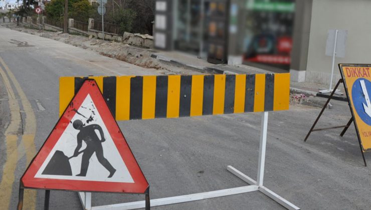 Lefkoşa’da Barış Caddesi ve Yaman Bey Sokak’ta yarından itibaren trafik tek şeritten…