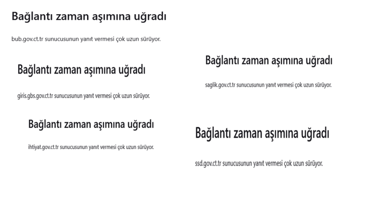 E-devlet sistemindeki sorun vatandaşları mağdur ediyor