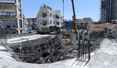 Beton dökümü sırasında çökme yaşanan inşaatla ilgili kapatma kararı alındı