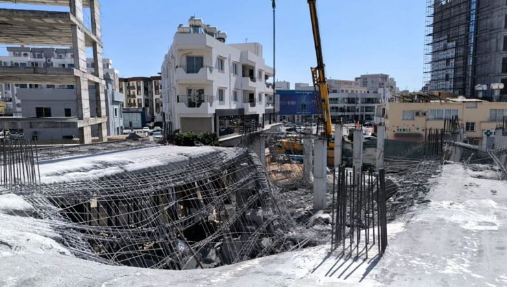 Beton dökümü sırasında çökme yaşanan inşaatla ilgili kapatma kararı alındı
