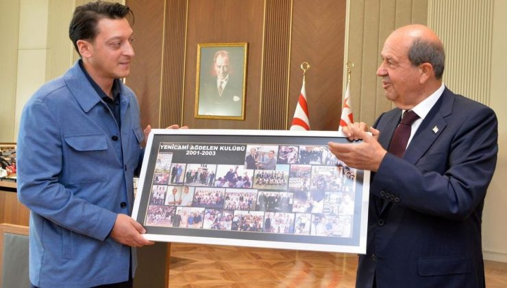 Mesut Özil’den Tatar’a ziyaret
