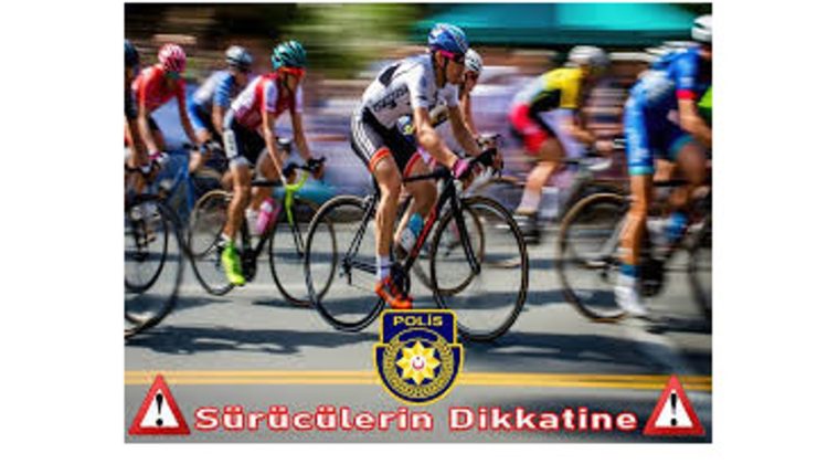 Lefkoşa Kuzey Çevre Yolunda pazar günü bisiklet yarışı nedeniyle bazı kavşak ve çemberler trafik akışına kapatılacak