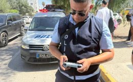 Polis ekiplerinden okul çevrelerinde drone destekli denetim