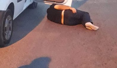 Girne’de şaşırtan görüntü!