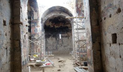 Kayseri’de Aziz George Kilisesi turizme kazandırılıyor