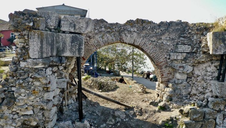 Gölyazı’daki arkeolojik kazılarda ilginç buluntu