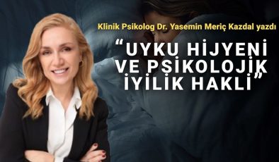 Uyku hijyeni ve psikolojik iyilik hali: Uyku problemlerinin psikolojik dinamikleri
