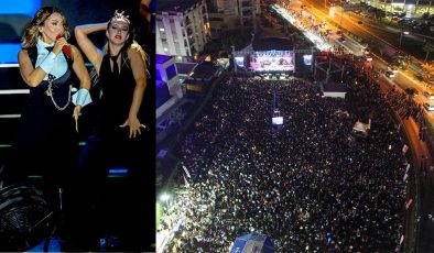 Hadise ile Gönyeli’de tarih yazıldı