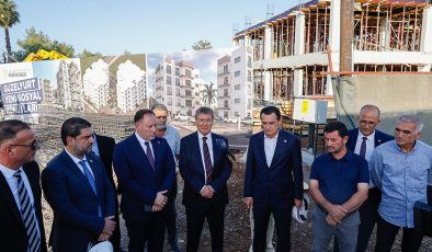 Güzelyurt Sosyal Konut Projesi bir yılda bitecek