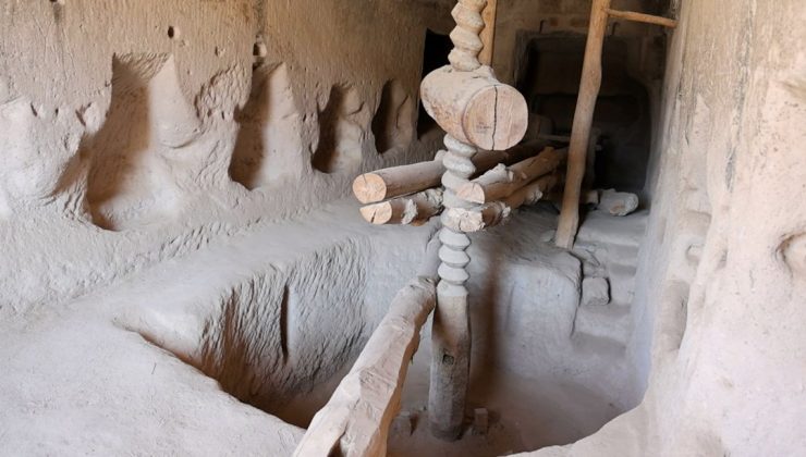 Aksaray’da yıllara meydan okuyan Bezirhane: Kayalıklara oyularak inşa edilmiş, turistlerin ilgi odağı oldu