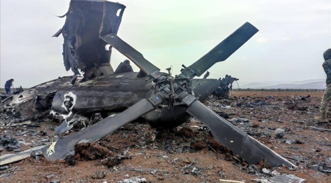 Rusya’daki Dağıstan bölgesinde helikopterin düşmesi sonucu 4 kişi öldü