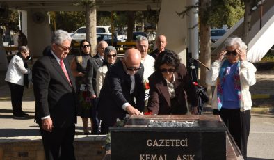 TAK’ın merhum müdürlerinden gazeteci Kemal Aşık vefatının 36’ncı yıl dönümünde anıldı