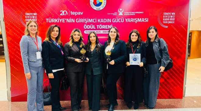 Türkiye’nin Girişimci Kadın Gücü Yarışması’nda KKTC’den üç iş kadınına ödül
