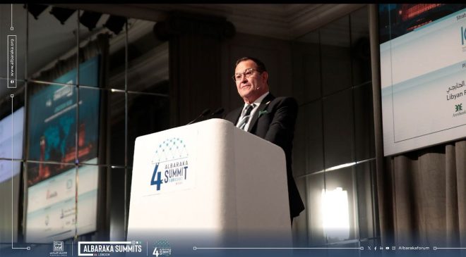 KTTO Başkanı Turgay Deniz, Londra’daki AlBaraka Zirvesi’nde konuştu