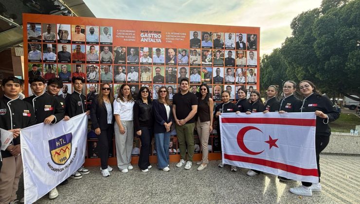Haydarpaşa Ticaret Lisesi Gastro Antalya’da 15 madalya ile döndü