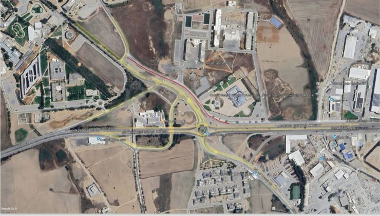 Haspolat’ta yol çalışması…