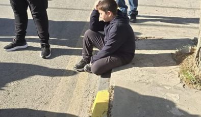 Sınavda olması gereken çocuklar eylemde