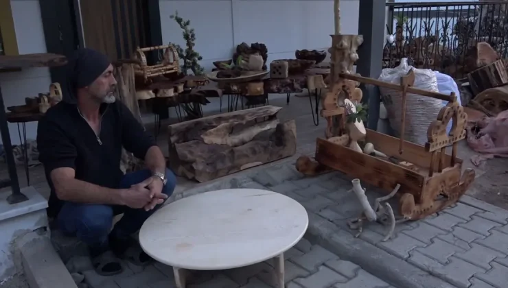 Hepsini ormandan topluyor: 25 yıldır dönüştürüp hediye ediyor