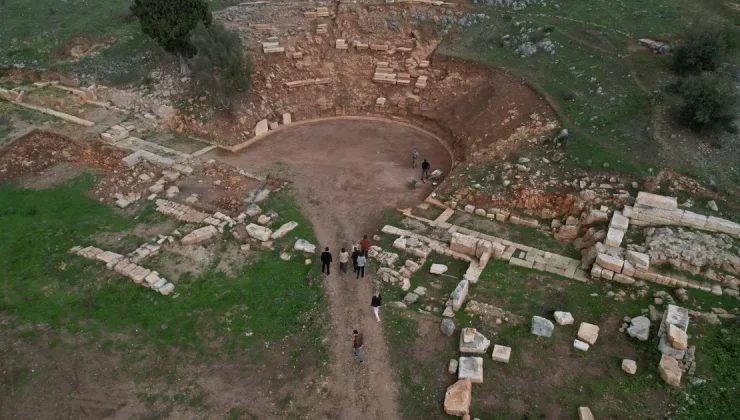 Gölyazı’daki 2 bin yıllık antik tiyatro kazılarında sona gelindi