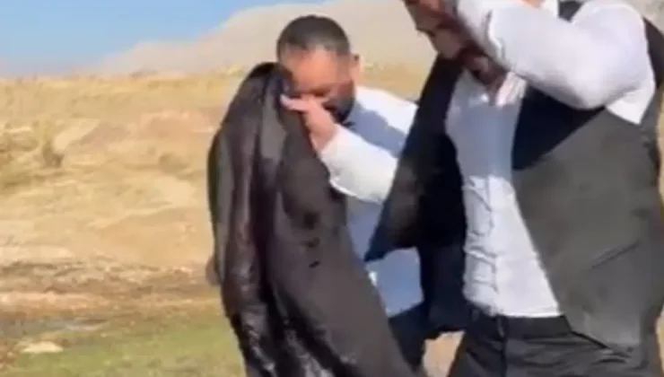 "Damat serinletme" garip anlara sahne oldu