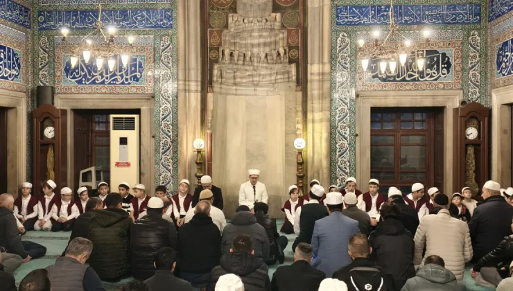Mimar Sinan’ın manevi atmosferinde sabah namazı coşkusu